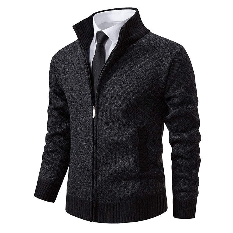 RENZO™ – STIVOLLE STRICKJACKE IM KAROMUSTER