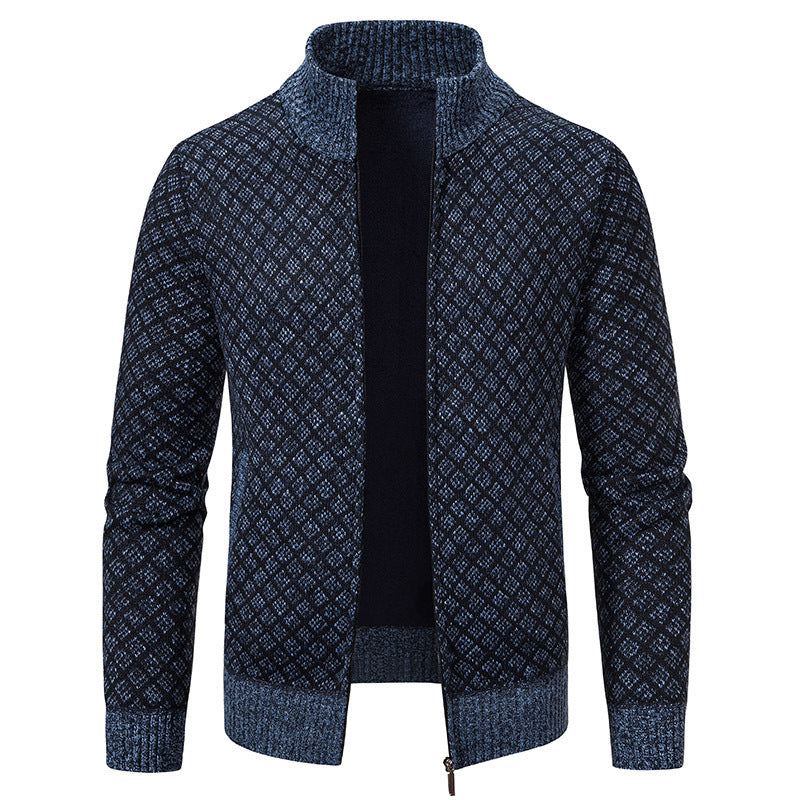RENZO™ – STIVOLLE STRICKJACKE IM KAROMUSTER