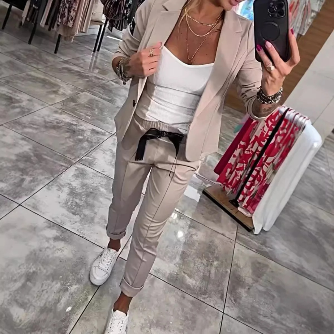 ÉLITE™ – ELEGANTER BLAZER & HOSE SET