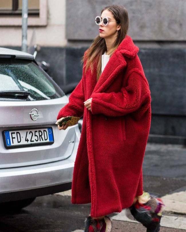 FABRIZIO™ - LANGER TEDDY MANTEL