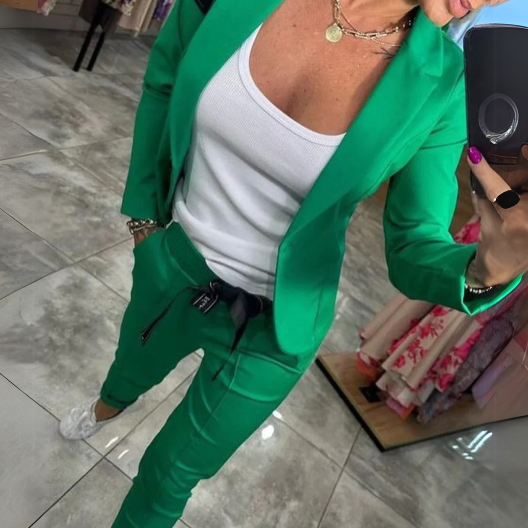 ÉLITE™ – ELEGANTER BLAZER & HOSE SET