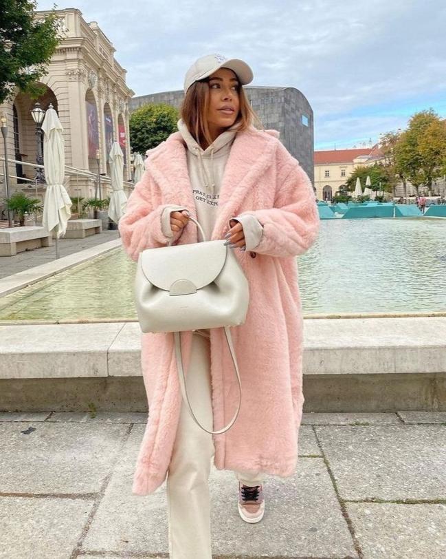 FABRIZIO™ - LANGER TEDDY MANTEL