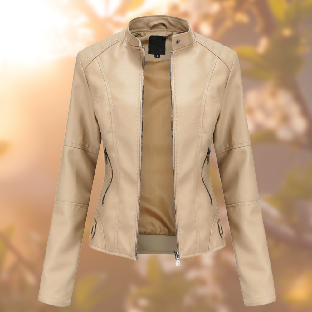 GIORGINA™-STILVOLLE LEDERJACKE