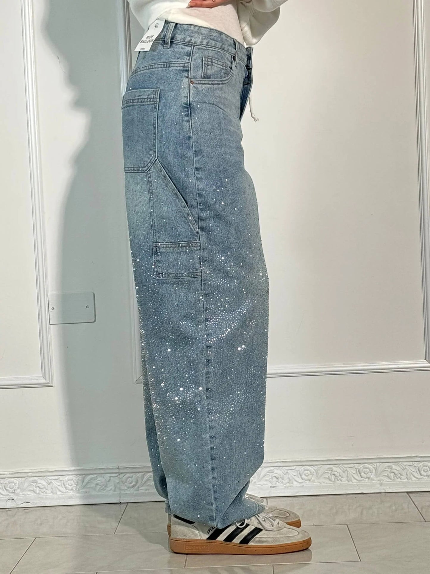 ELVITA™ - GLÄNZENDE DENIM-JEANS