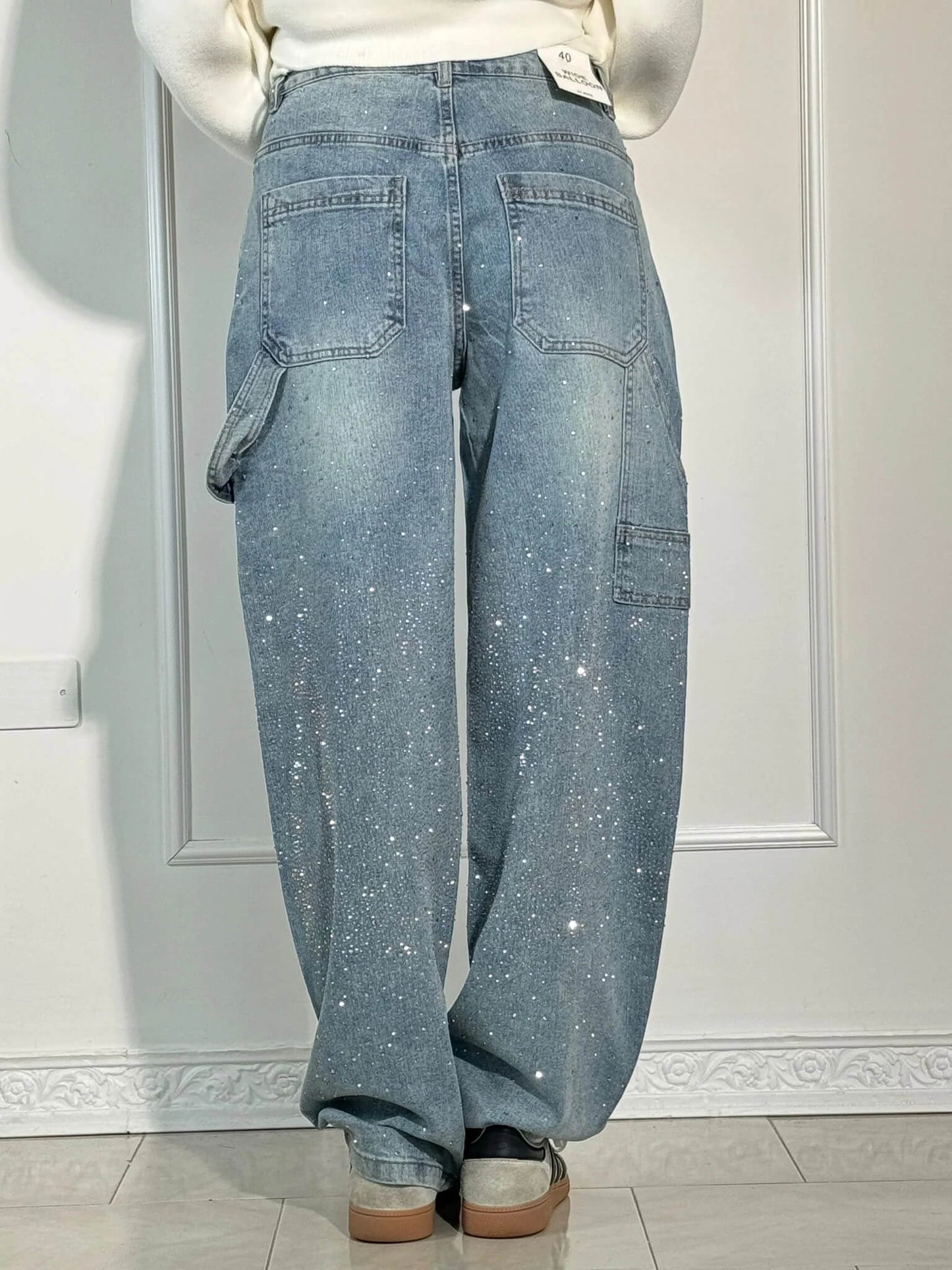 ELVITA™ - GLÄNZENDE DENIM-JEANS