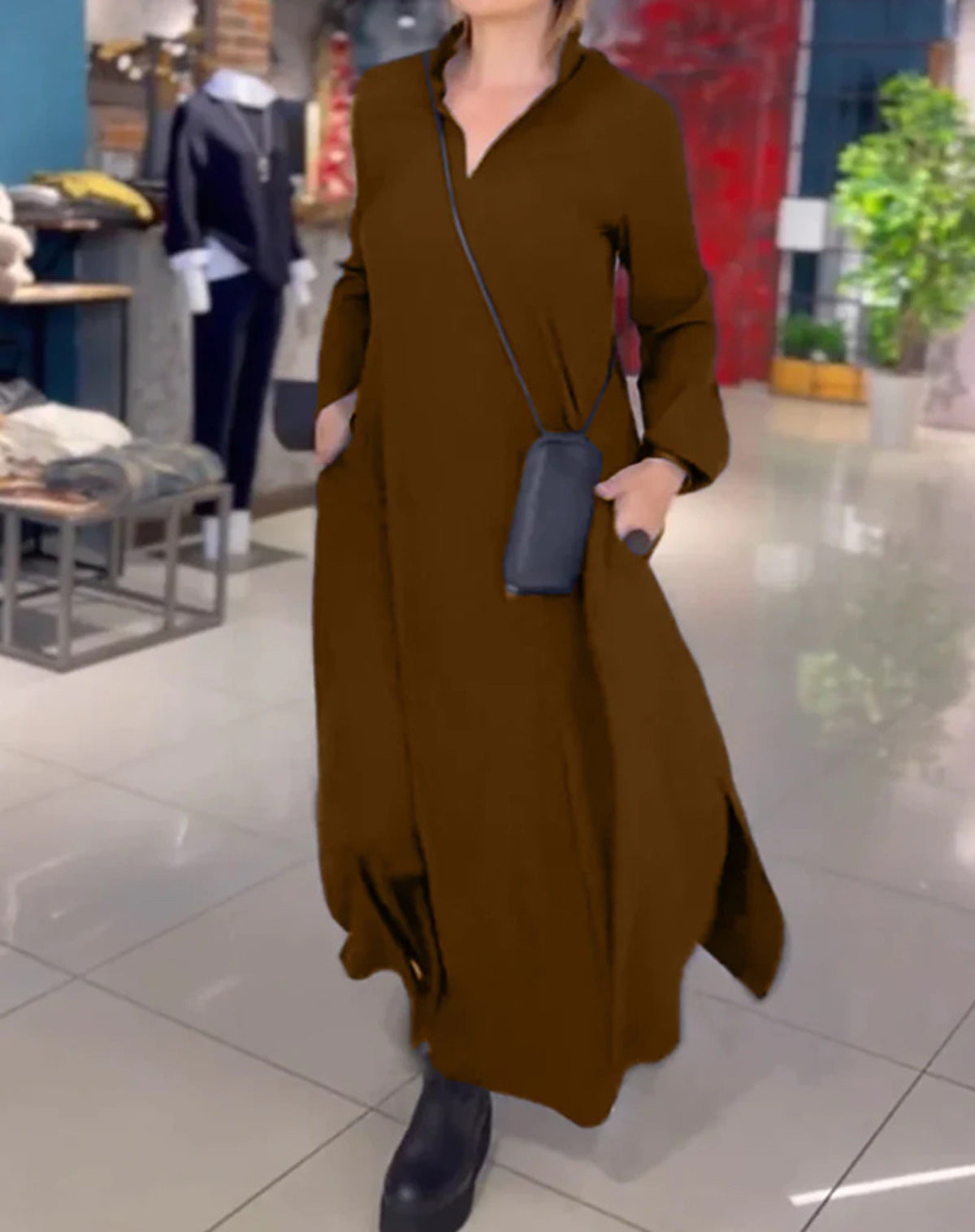EVITE™- ELEGANTES MAXIKLEID