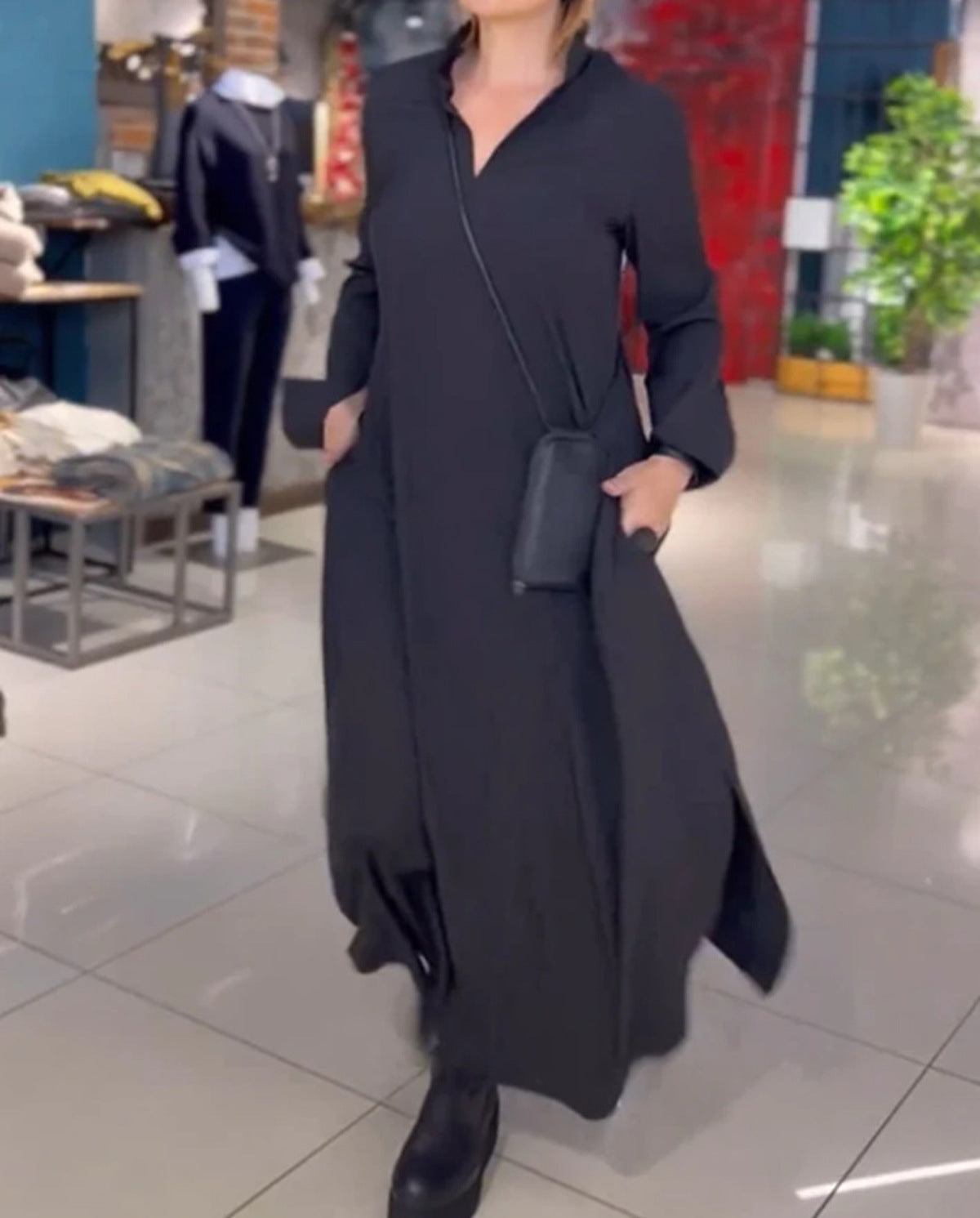 EVITE™- ELEGANTES MAXIKLEID