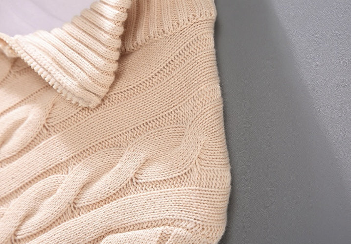 BRUNO™ - STILVOLLE ROLLKRAGEN-PULLOVER