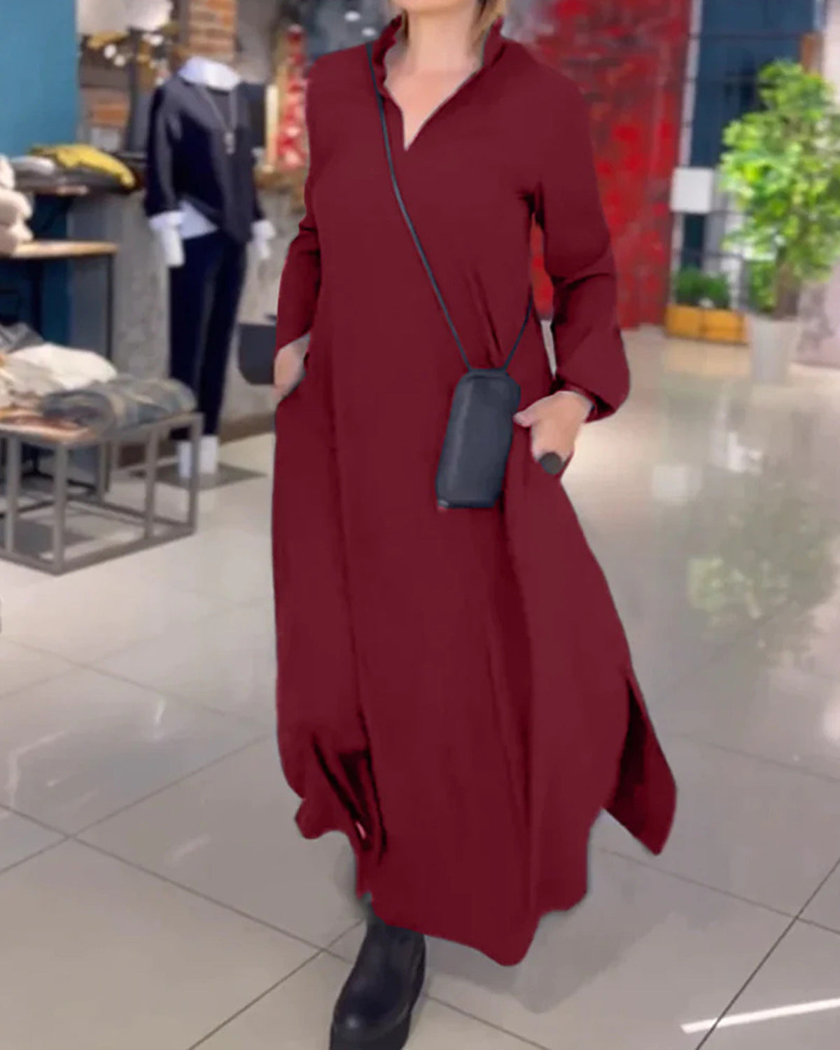 EVITE™- ELEGANTES MAXIKLEID