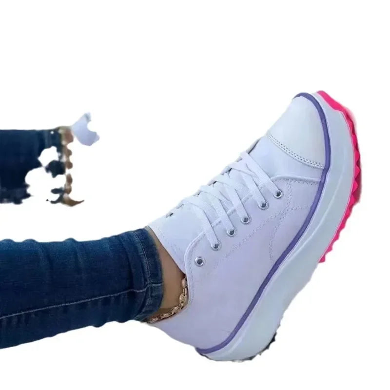 RAQUEL™ - PREMIUM  PLATEAU SNEAKERS