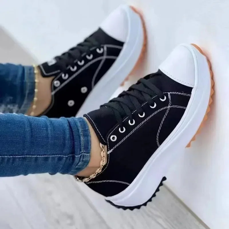 RAQUEL™ - PREMIUM  PLATEAU SNEAKERS