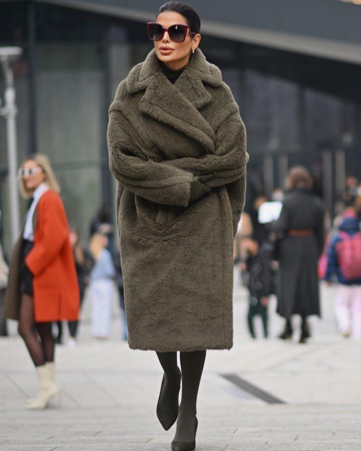 FABRIZIO™ - LANGER TEDDY MANTEL