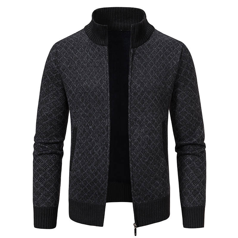 RENZO™ – STIVOLLE STRICKJACKE IM KAROMUSTER