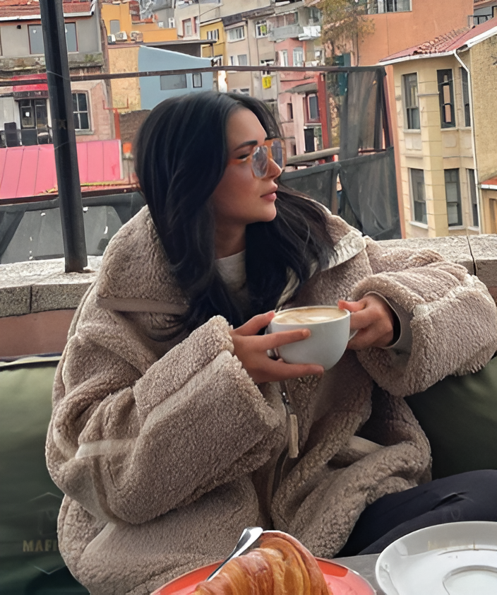 EMILIO™- ELEGANZ WARME TEDDY JACKE