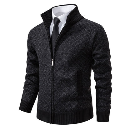 RENZO™ – STIVOLLE STRICKJACKE IM KAROMUSTER