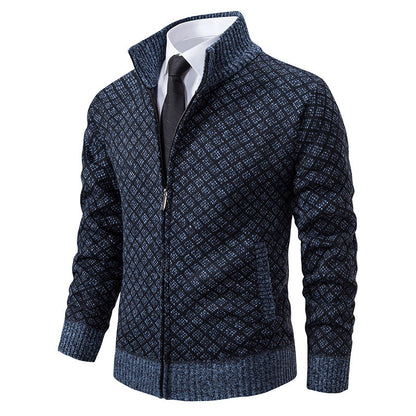 RENZO™ – STIVOLLE STRICKJACKE IM KAROMUSTER