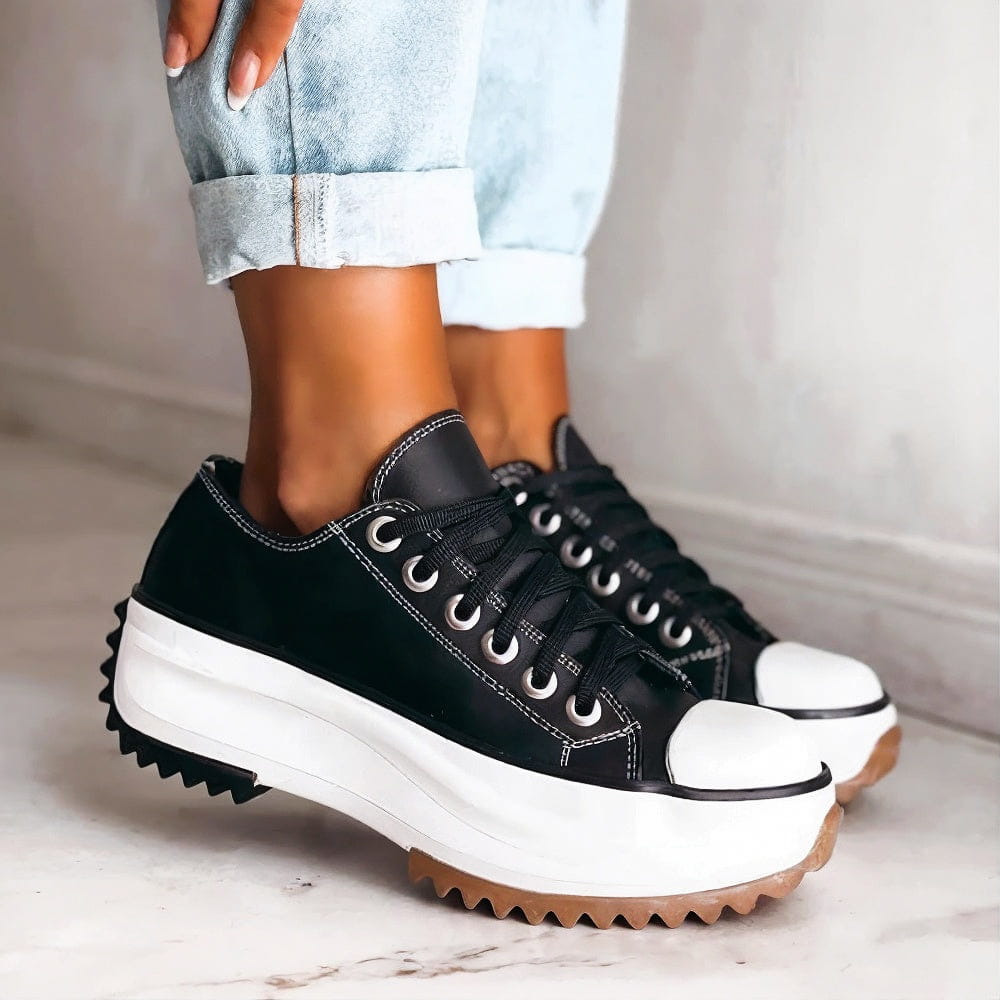 Rocco™- Premium Leder Plateau Sneakers