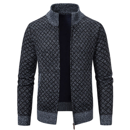 RENZO™ – STIVOLLE STRICKJACKE IM KAROMUSTER