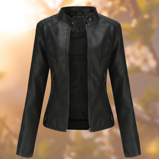 GIORGINA™-STILVOLLE LEDERJACKE