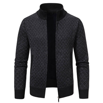 RENZO™ – STIVOLLE STRICKJACKE IM KAROMUSTER