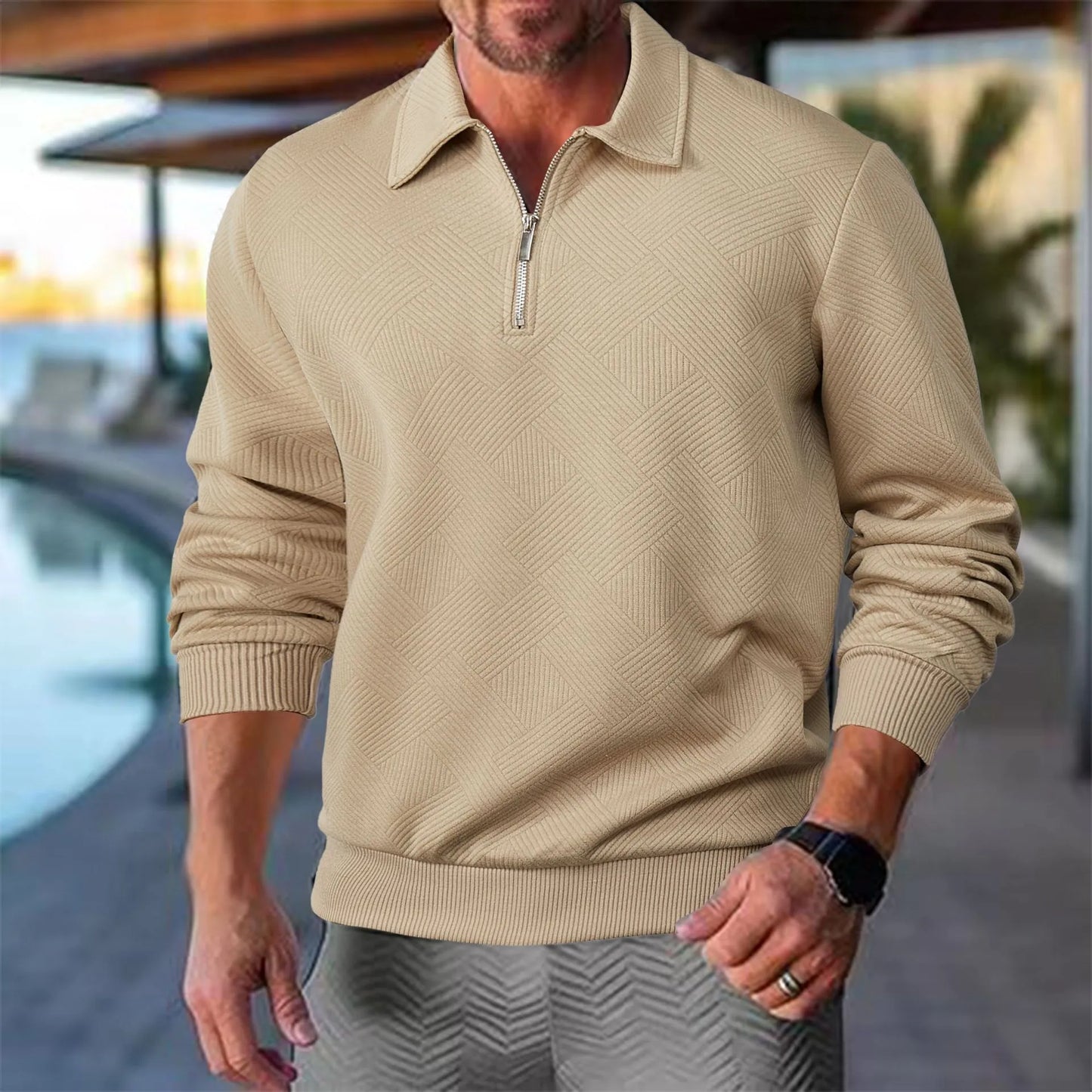 Victor™ - Premium Viertel-Zip Pullover