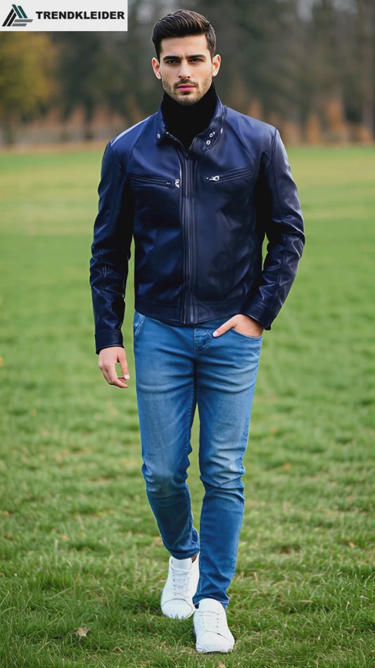 VITALI™ -  STILVOLLE LEDERLOOKJACKE